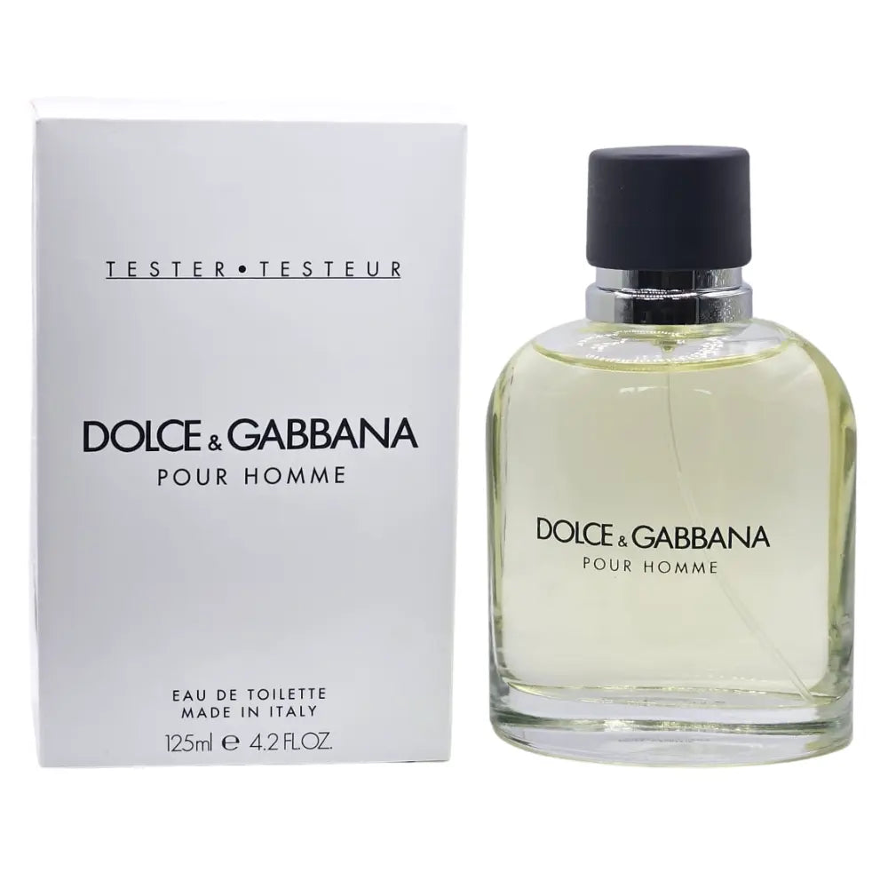Dolce & Gabbana Pour Homme Eau de Toilette Spray 125ml Tester Dolce and Gabbana