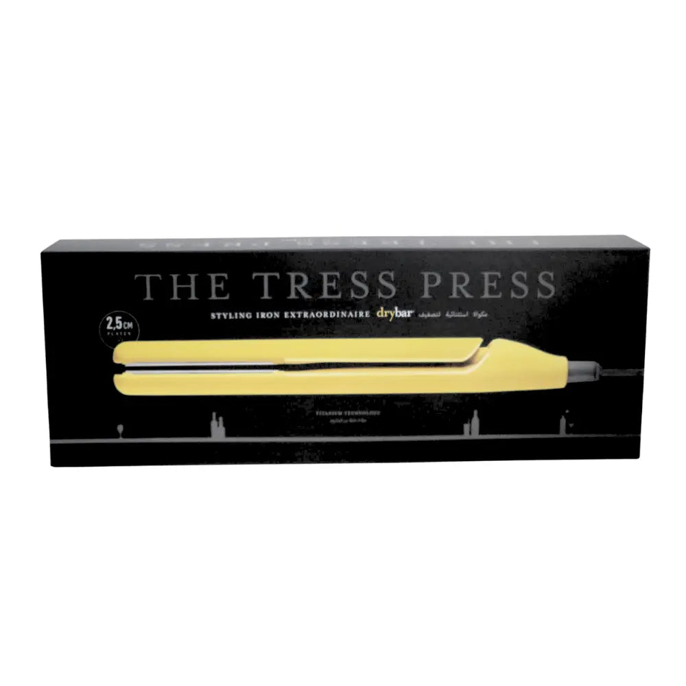 Drybar The Tress Press Yellow Styling Iron Drybar
