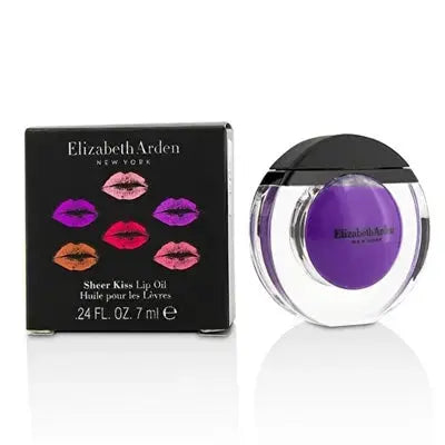 Elizabeth Arden Sheer Kiss Lip Oil 7ml - 05 Purple Serenity Damaged Box Elizabeth Arden