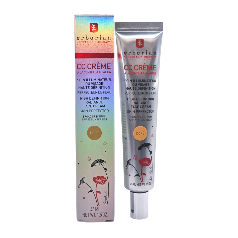Erborian CC Creme High Definition Radiance Face Cream SPF 25 45ml - Dore
