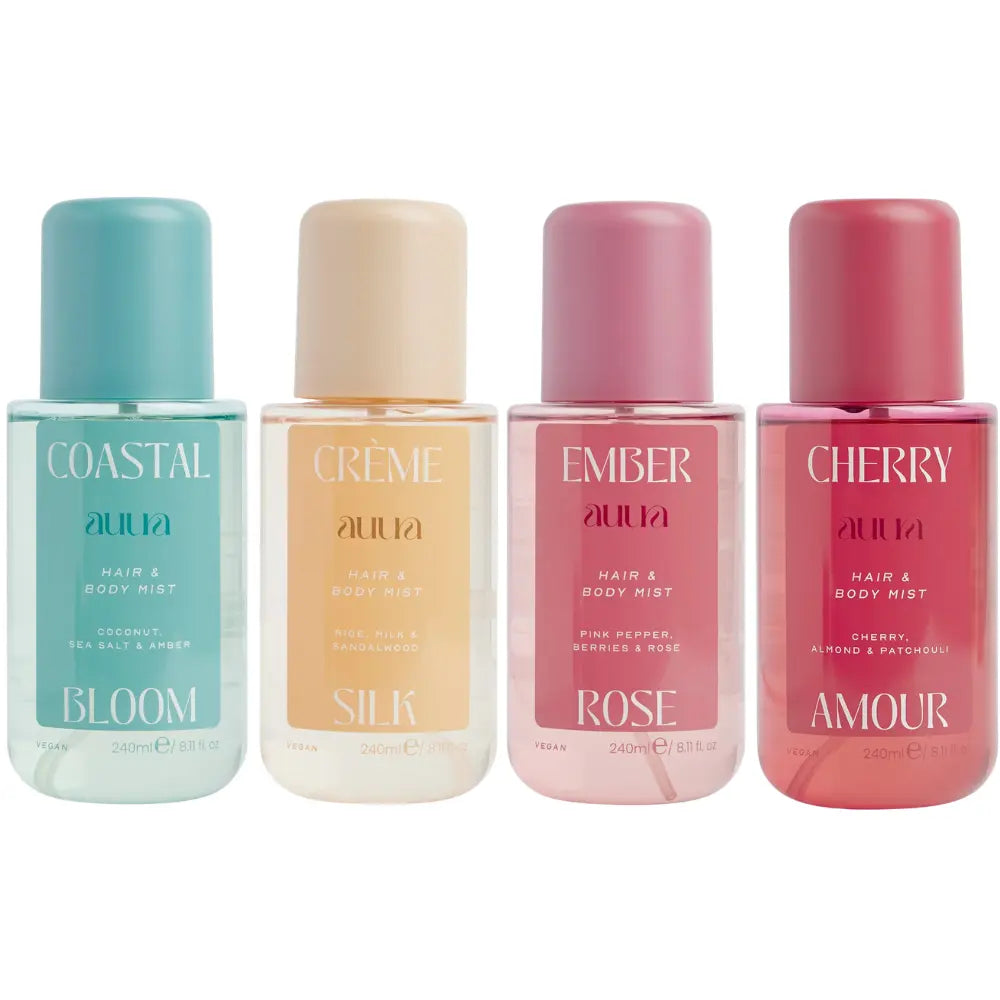 Face Facts Auua Fragrance Mist Bundle 4 x 240ml Face Facts