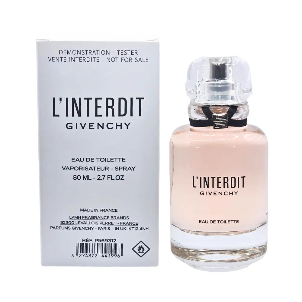 Givenchy L'Interdit Eau de Toilette Spray 80ml Tester Givenchy