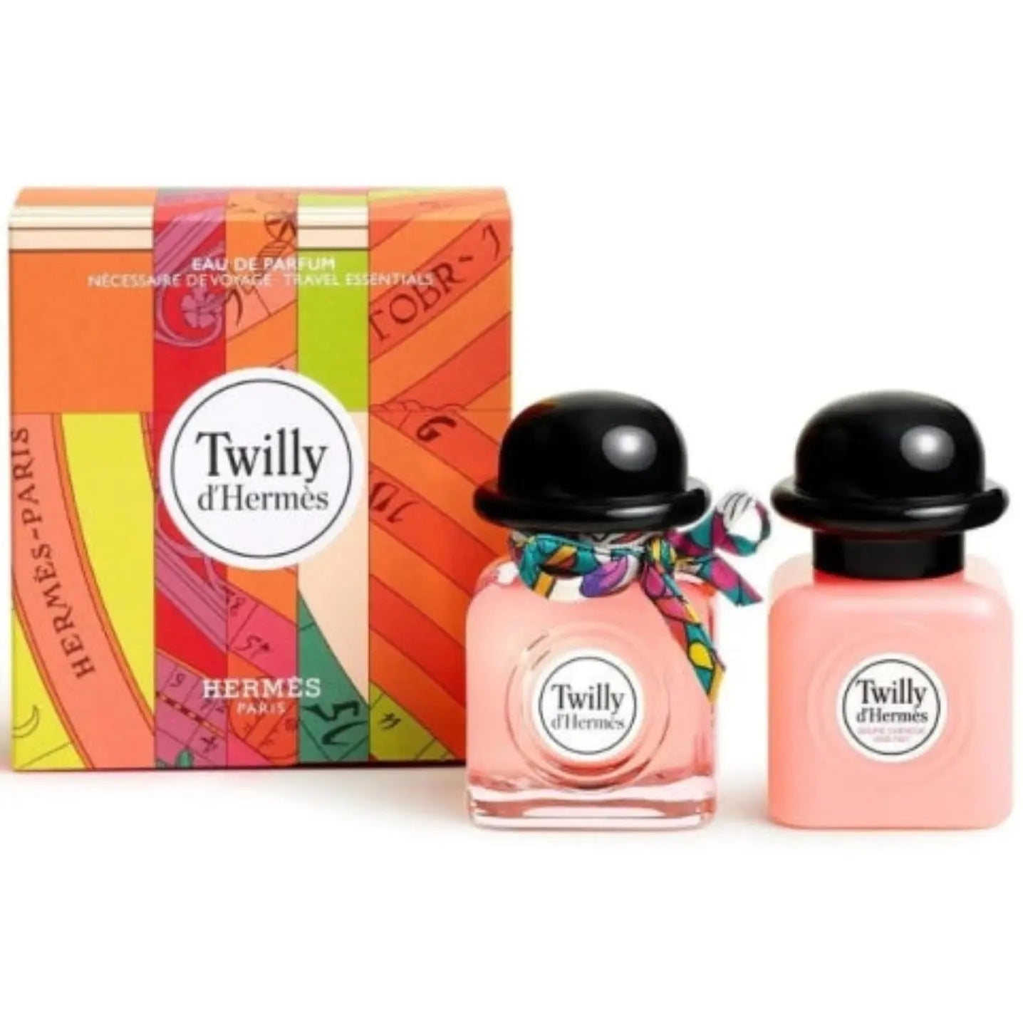 Hermes Twilly d'Hermes Travel Gift Set EDP Spray 50ml + Hair Mist 50ml Hermes