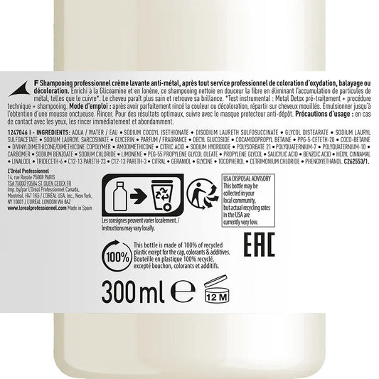 L’Oreal Professional Serie Expert Metal Detox Shampoo 250ml L'Oreal