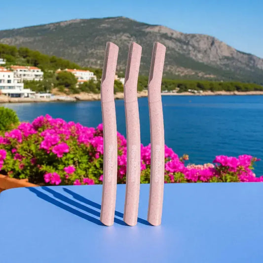 Bondi Blades Dermaplaning Razors 3 Pack Remove Peach Fuzz/Dead Skin for Glowing Skin