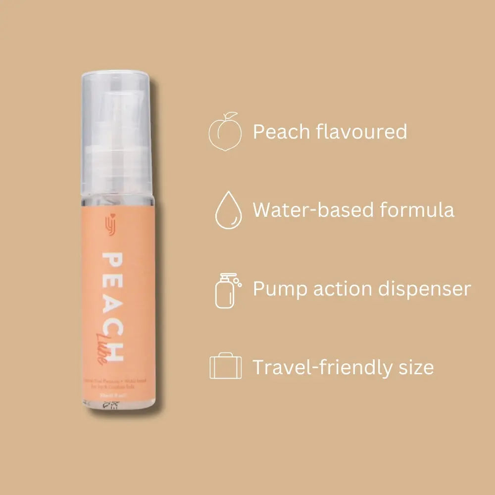 Loving Joy Peach Flavoured Lubricant 30ml Loving Joy Lubricants