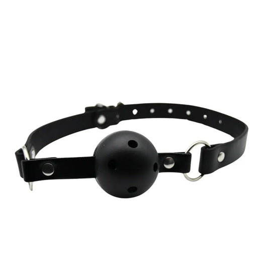 Bound to Play Breathable Ball Gag Black Bound to Play