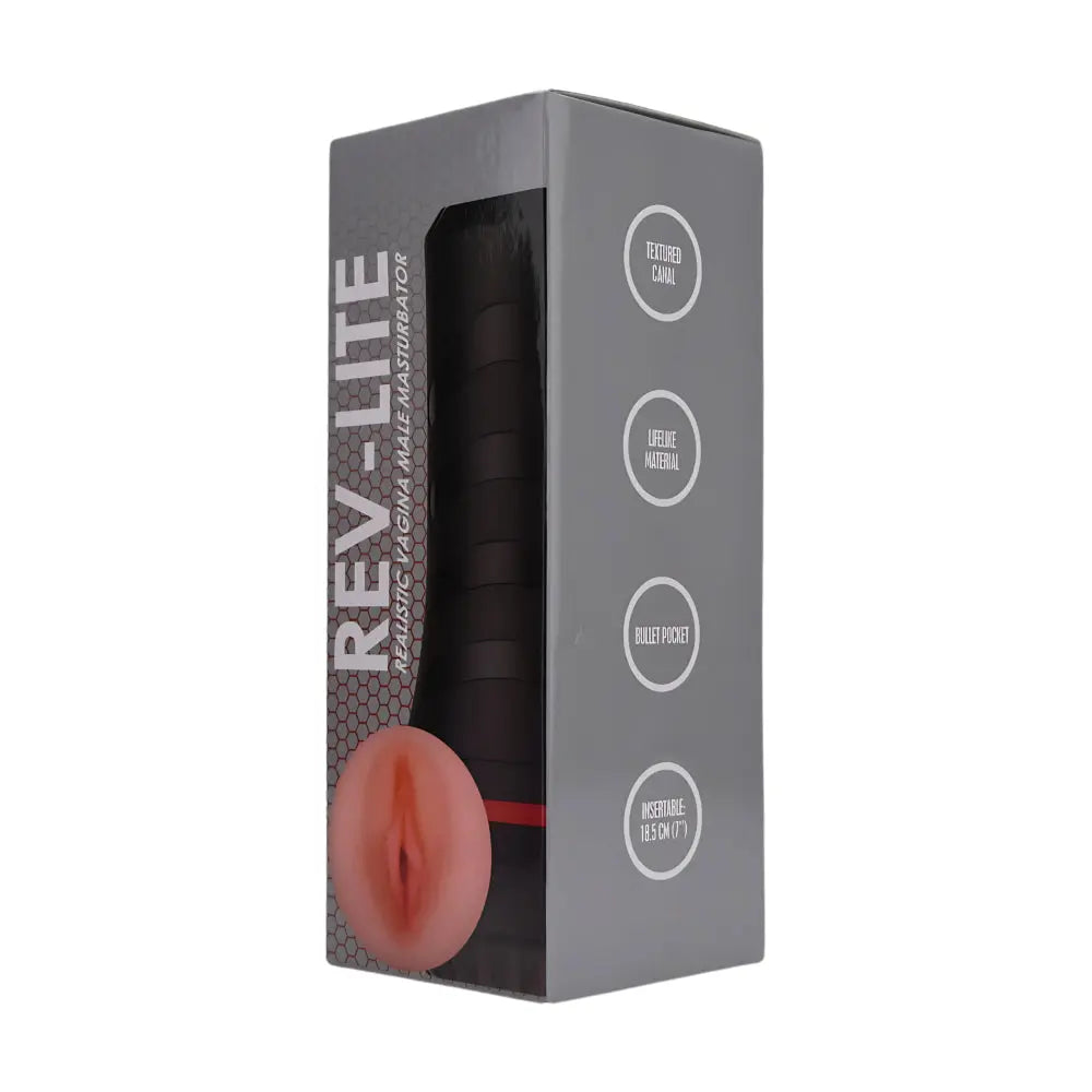 Rev-Lite Realistic Vagina Male Masturbator REV