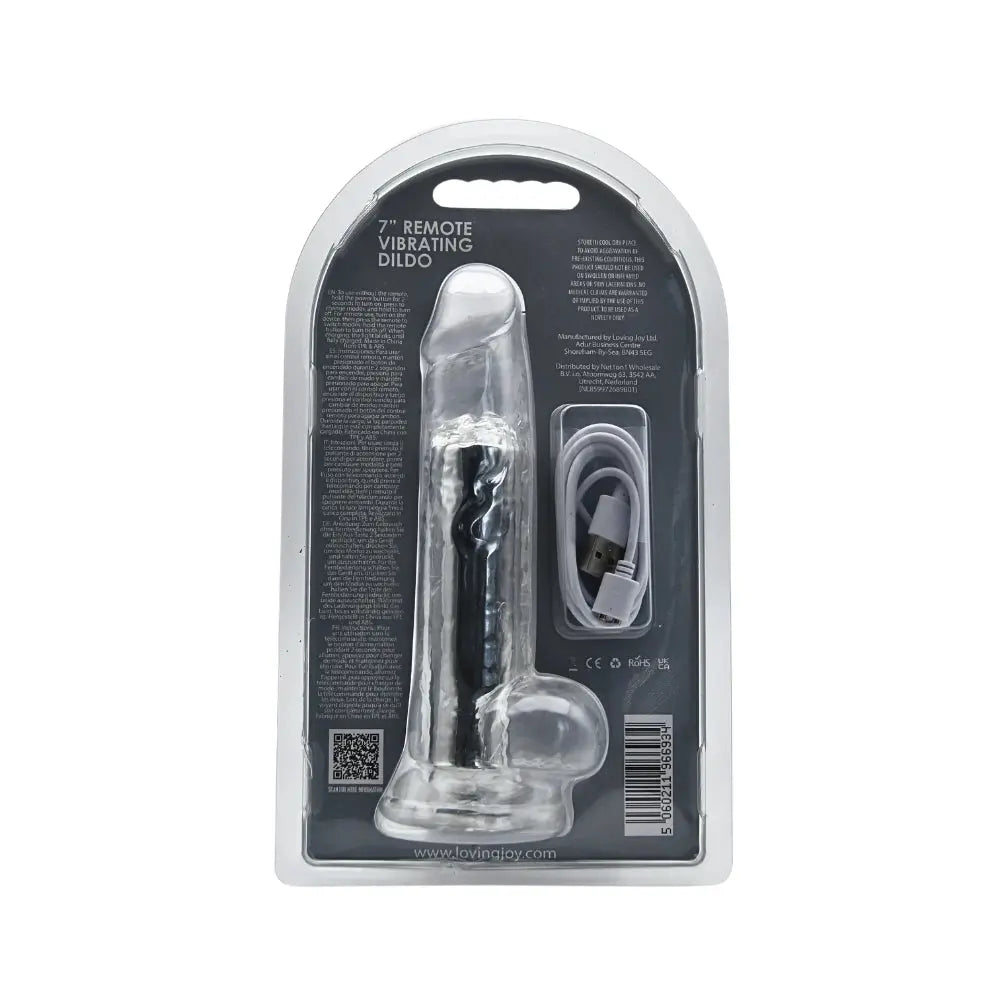 Loving Joy 7 Inch Remote Vibrating Dildo Loving Joy