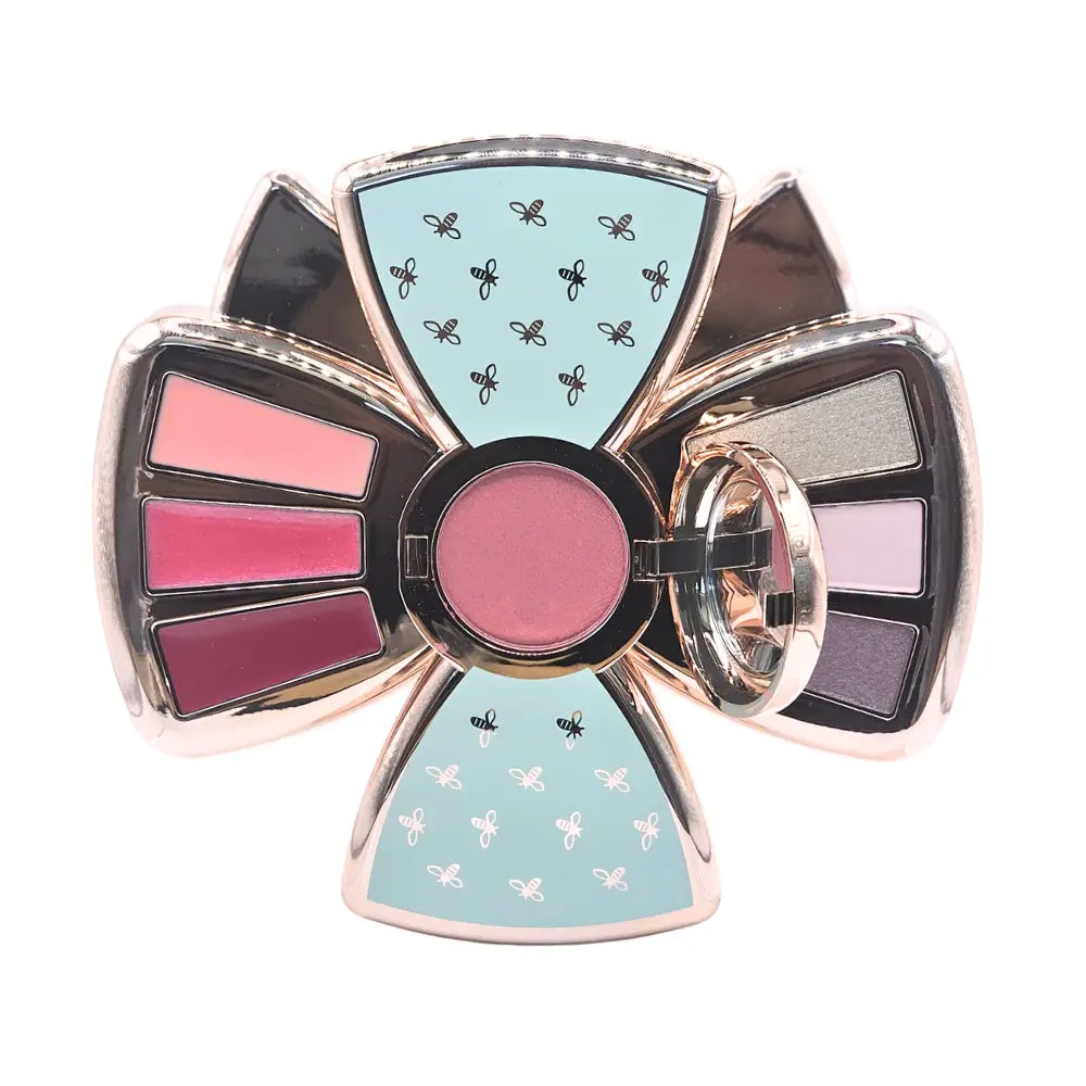 Naj Oleari Italian Beauty Il Fiocco Verde Acqua Makeup-Palette for Cheeks, Lips & Eyes 6.9g