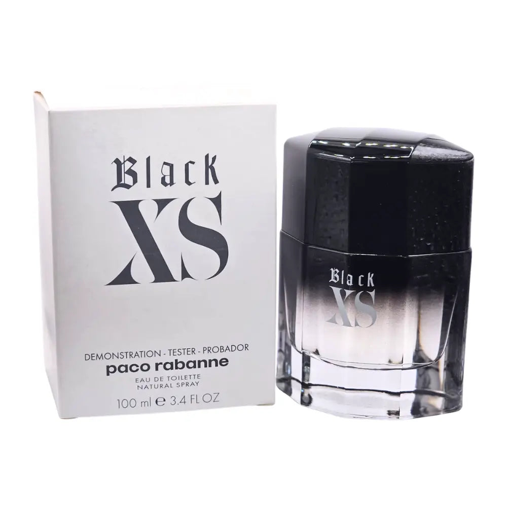 Paco Rabanne Black XS for Men Eau de Toilette Spray 100ml Tester Paco Rabanne