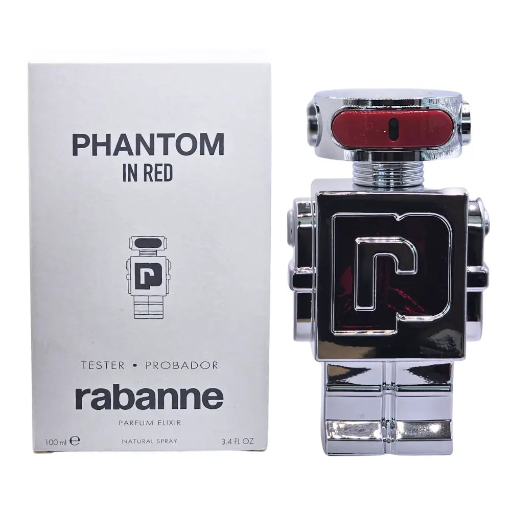 Paco Rabanne Phantom In Red Parfum Elixir Spray 100ml Tester Paco Rabanne
