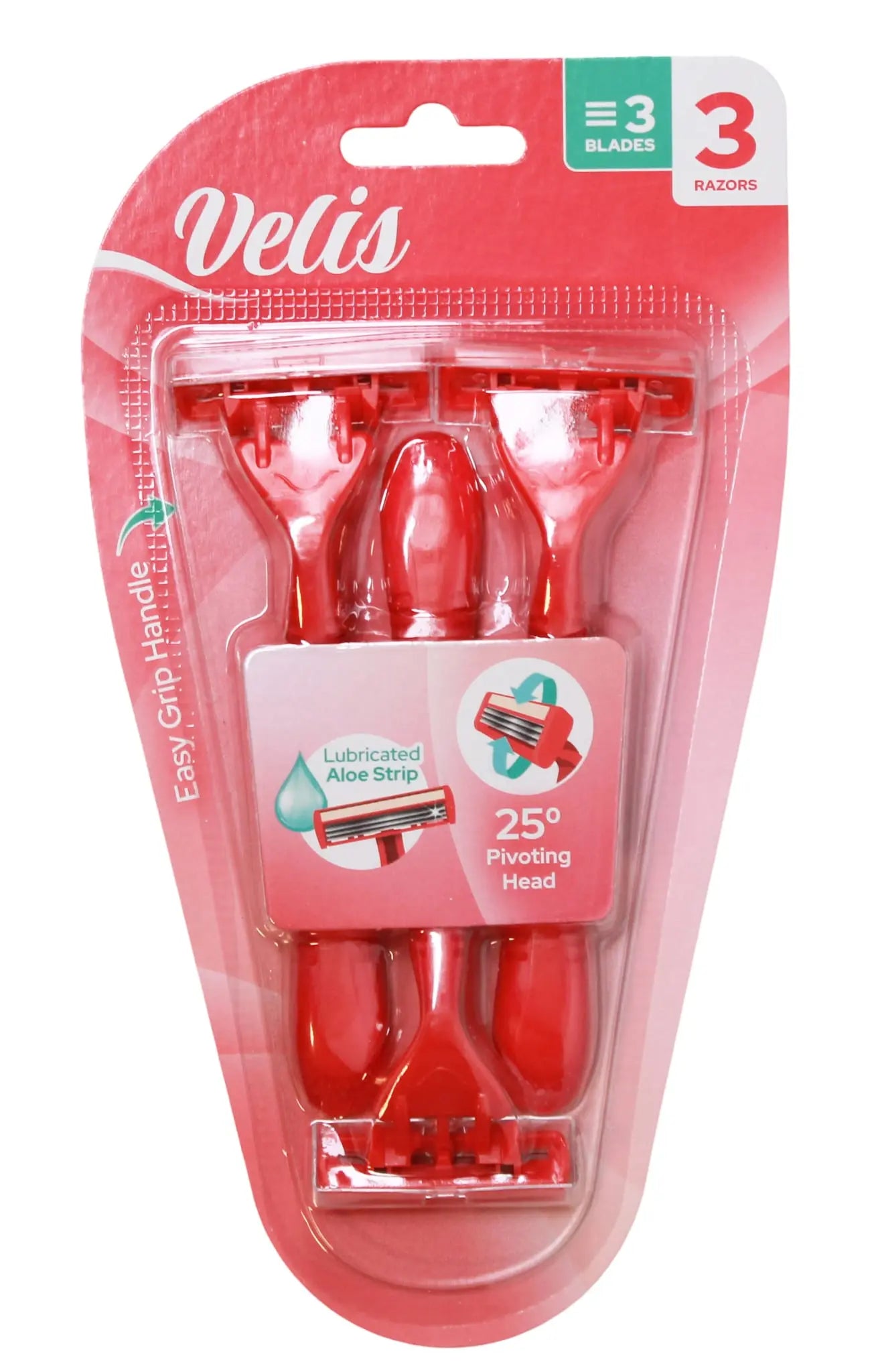 VELIS TRIPLE BLADE ULTRA DISPOSABLE RAZORS WOMENS 3 PACK - Pack of 12 The Beauty Store