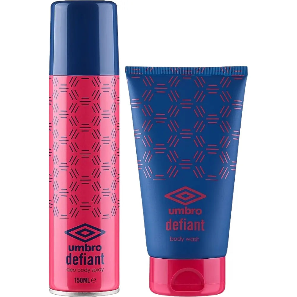 UMBRO DEFIANT BODY SPRAY 150ML AND BODY WASH 150ML Default