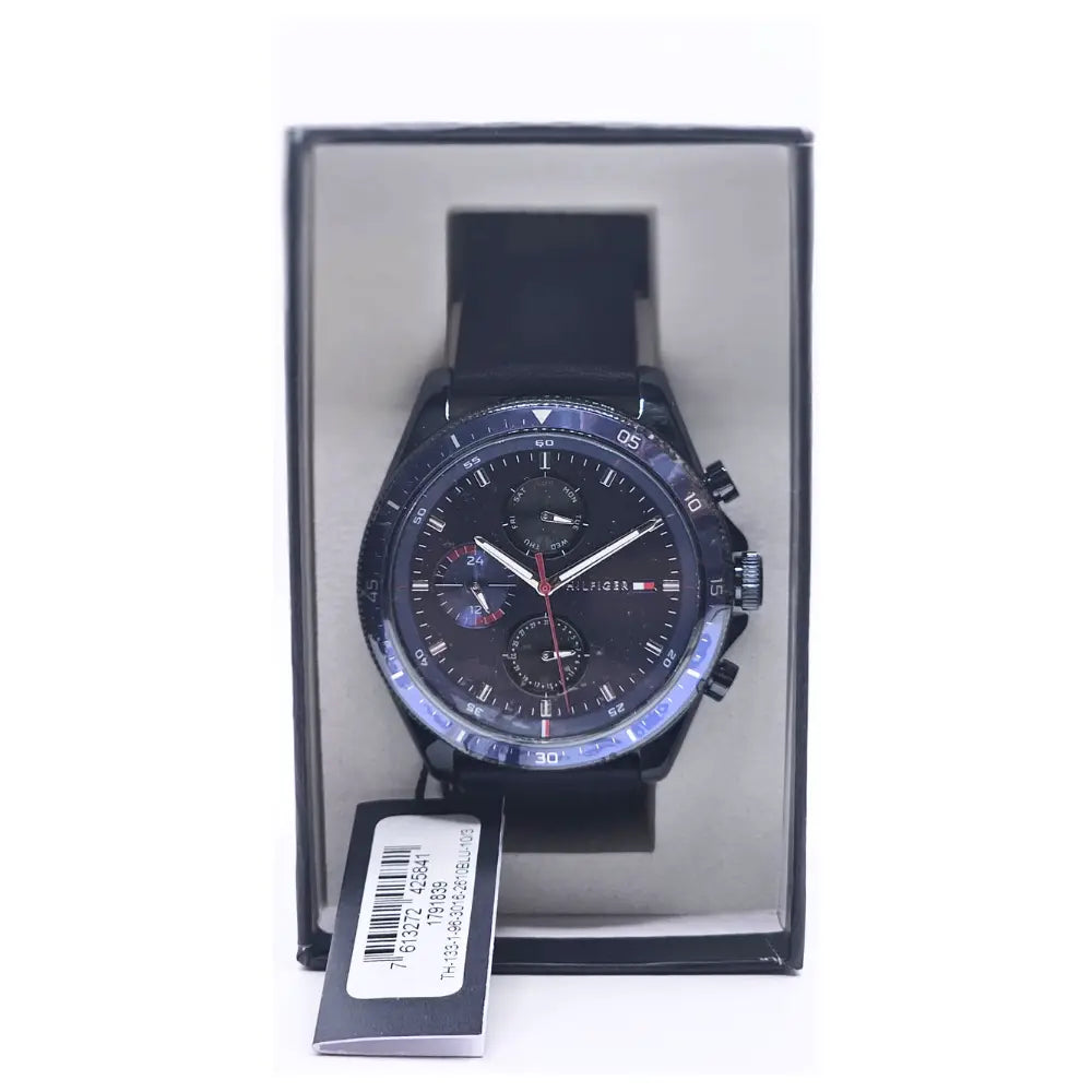 Tommy Hilfiger 1791839 Men's Watch Parker Quartz Navy Dial Tommy Hilfiger