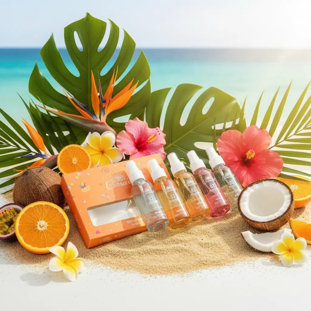 Laurelle London Amour de Carnaval Body Mist Collection 5 x 50ml Laurelle London