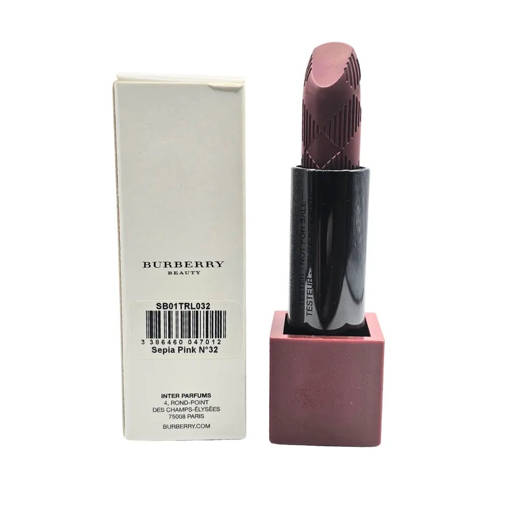 Burberry Lip Cover Soft Satin Lipstick 3.8g - Sepia Pink No. 32 Tester Burberry