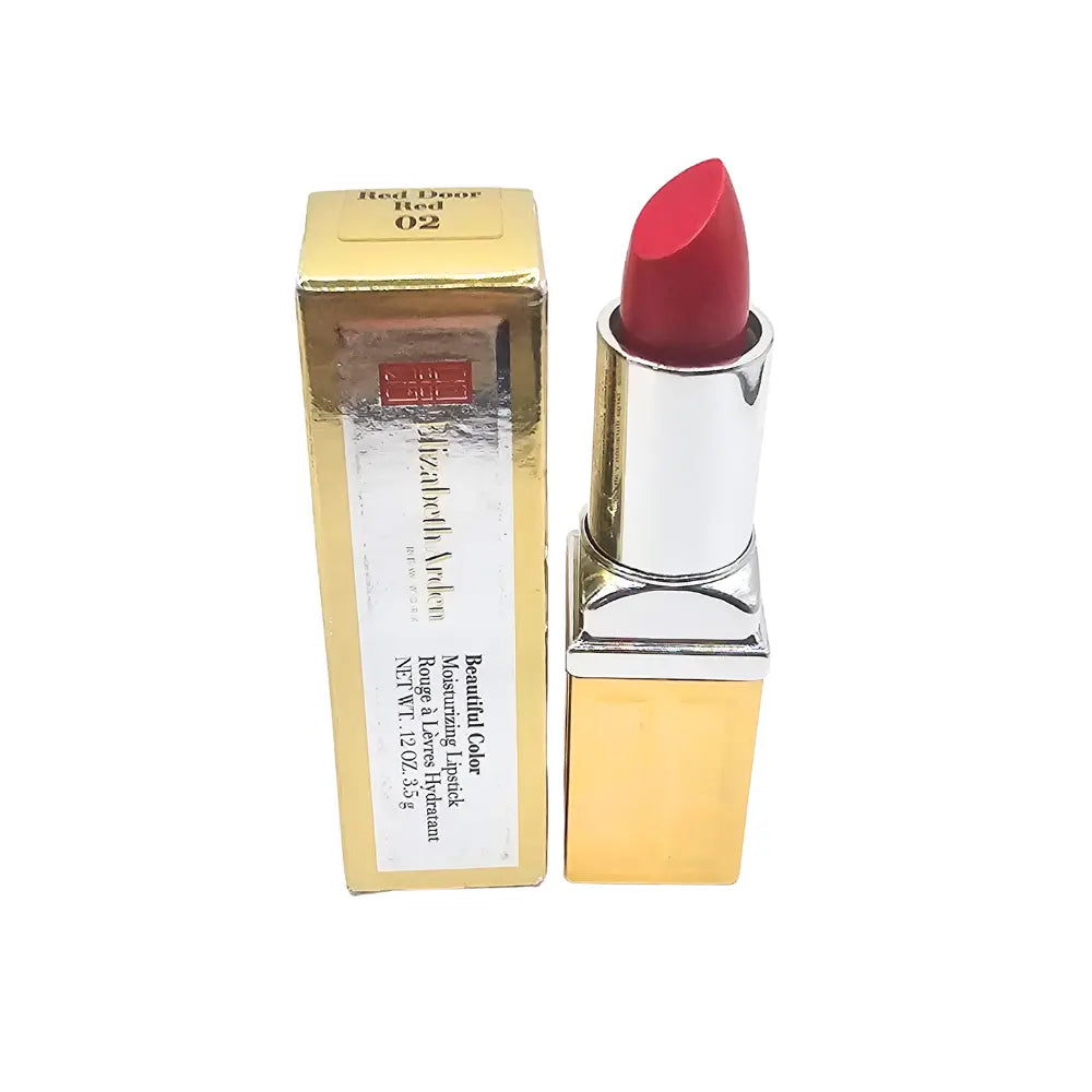 Elizabeth Arden Beautiful Color Moisturising Lipstick 3.5g - 02 Red Door Red