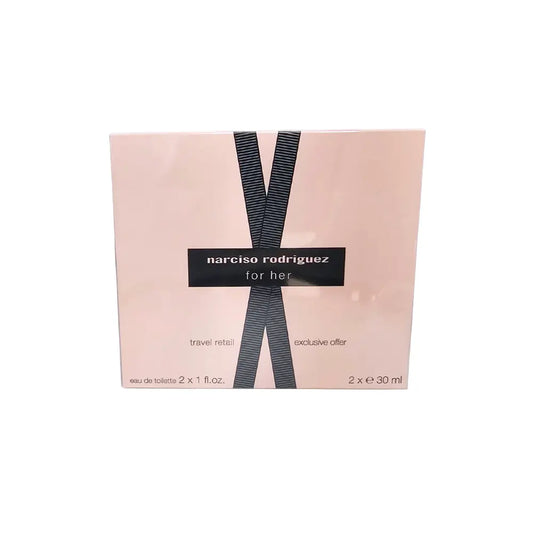 Narciso Rodriguez Exclusive Duo Set for Her Eau de Toilette Spray 30ml x 2 Narciso Rodriguez