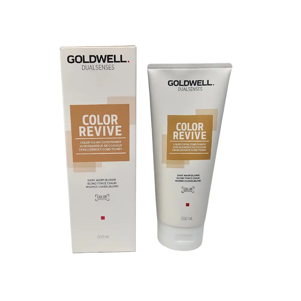 Goldwell Dualsenses Color Revive Color Giving Conditioner 200ml - Dark Warm Blonde Goldwell