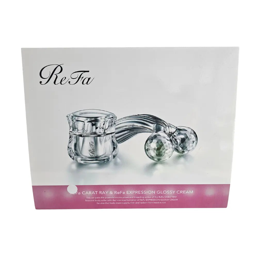 ReFa Gift Set Carat Ray & ReFa Expression Glossy Cream 30g ReFa