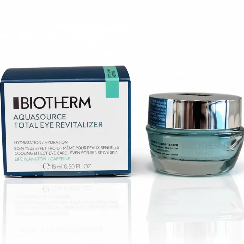 Biotherm Aquasource Total Eye Revitalizer for Sensitive Skin 15ml Tester Biotherm