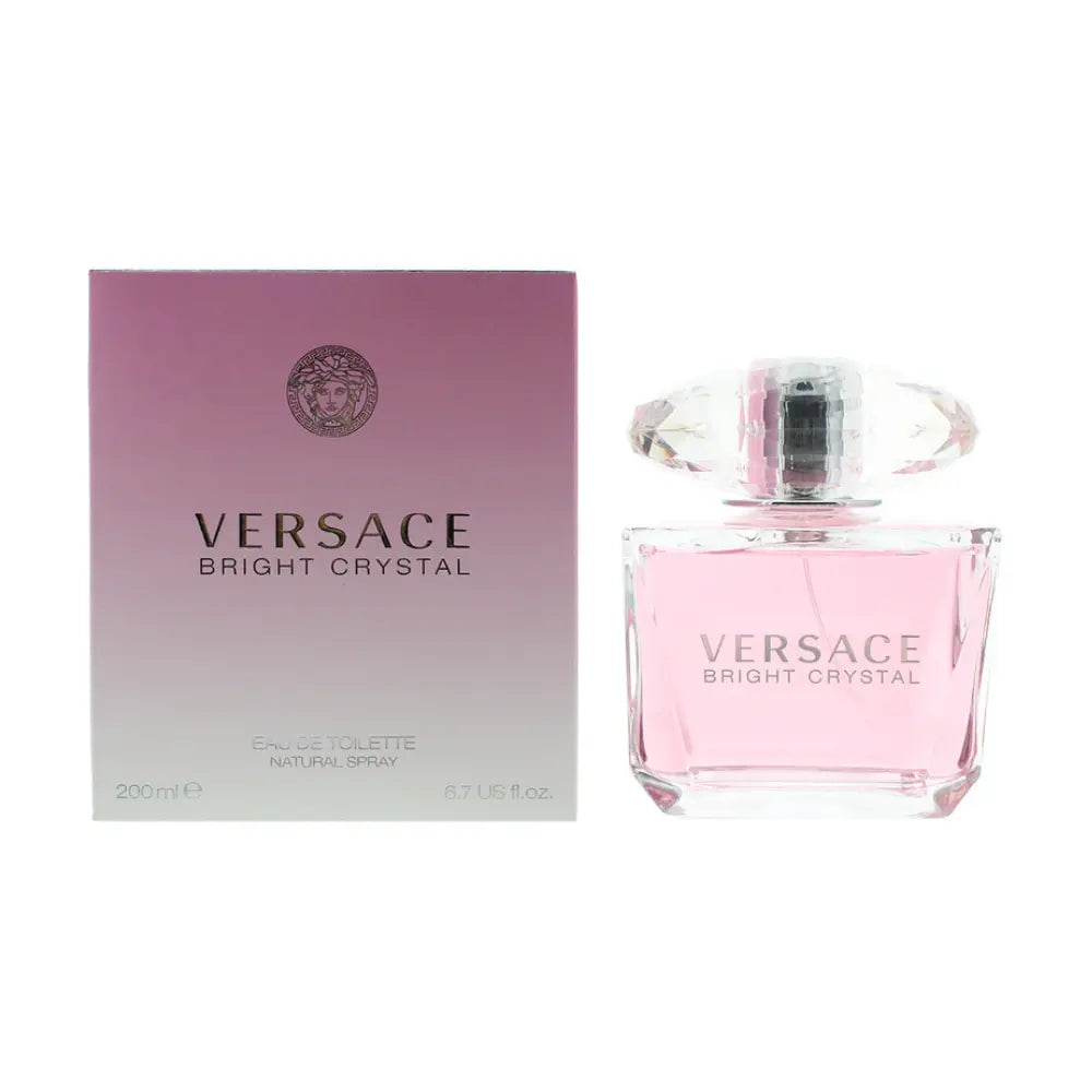 Versace Bright Crystal Eau de Toilette Spray 200ml Versace
