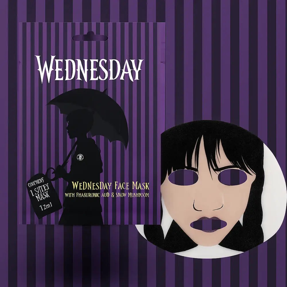 Wednesday Face Mask Hyaluronic Acid + Snow Mushroom 1 x 25ml Wednesday