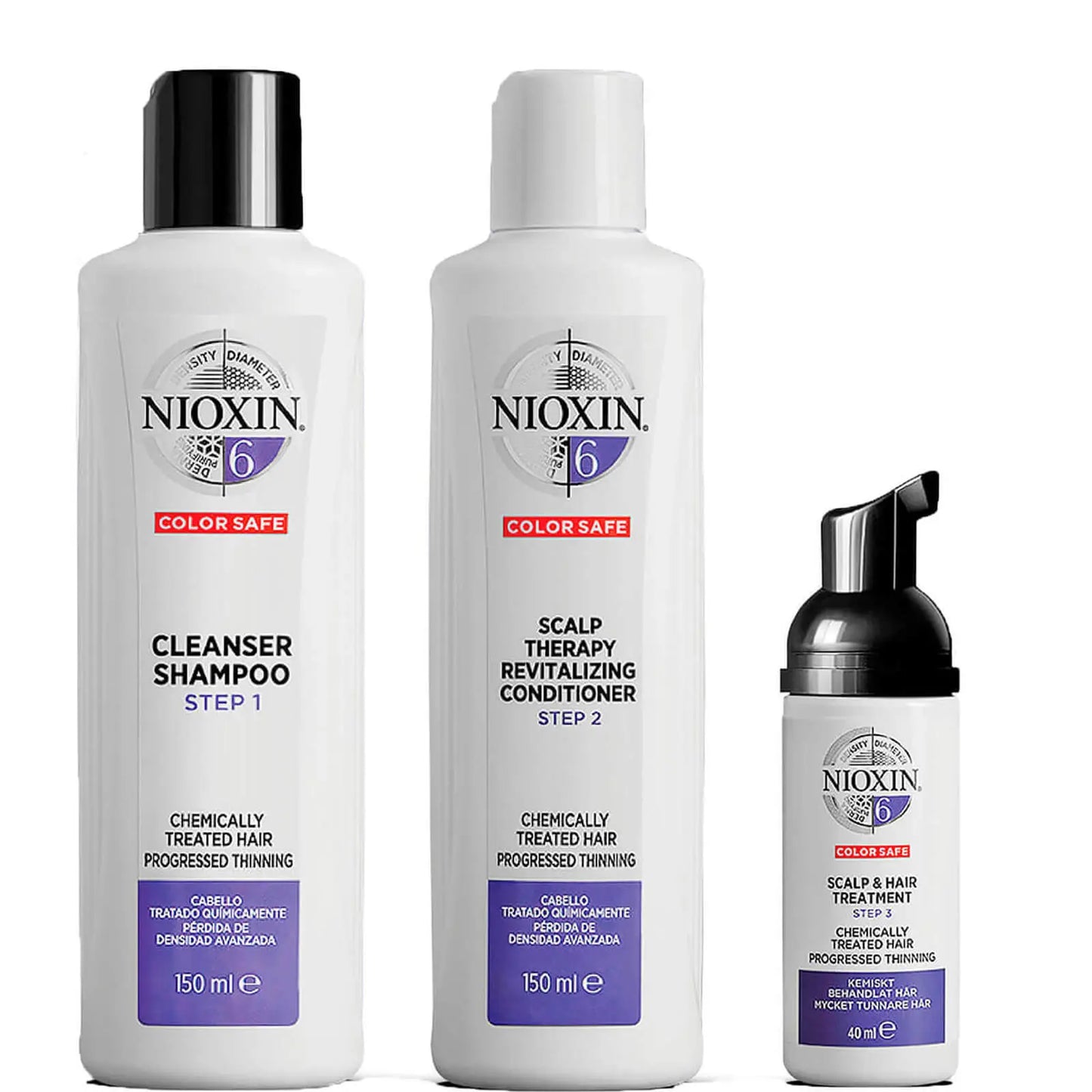 NIOXIN SYSTEM 6 KIT - 3PC SET The Beauty Store