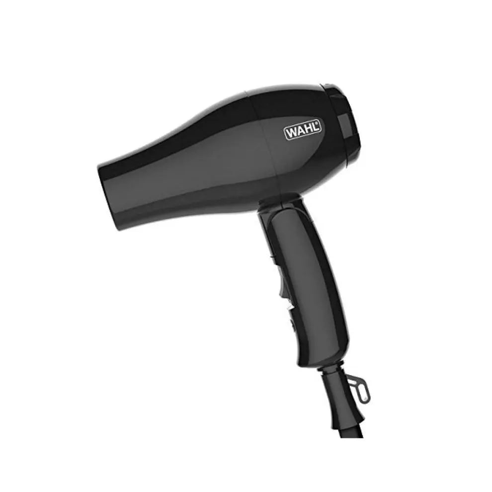 Wahl Compact Travel Hair Dryer 1000W Black Wahl
