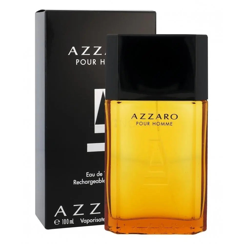 Azzaro Pour Homme Eau de Toilette Refillable Spray 100ml Azzaro