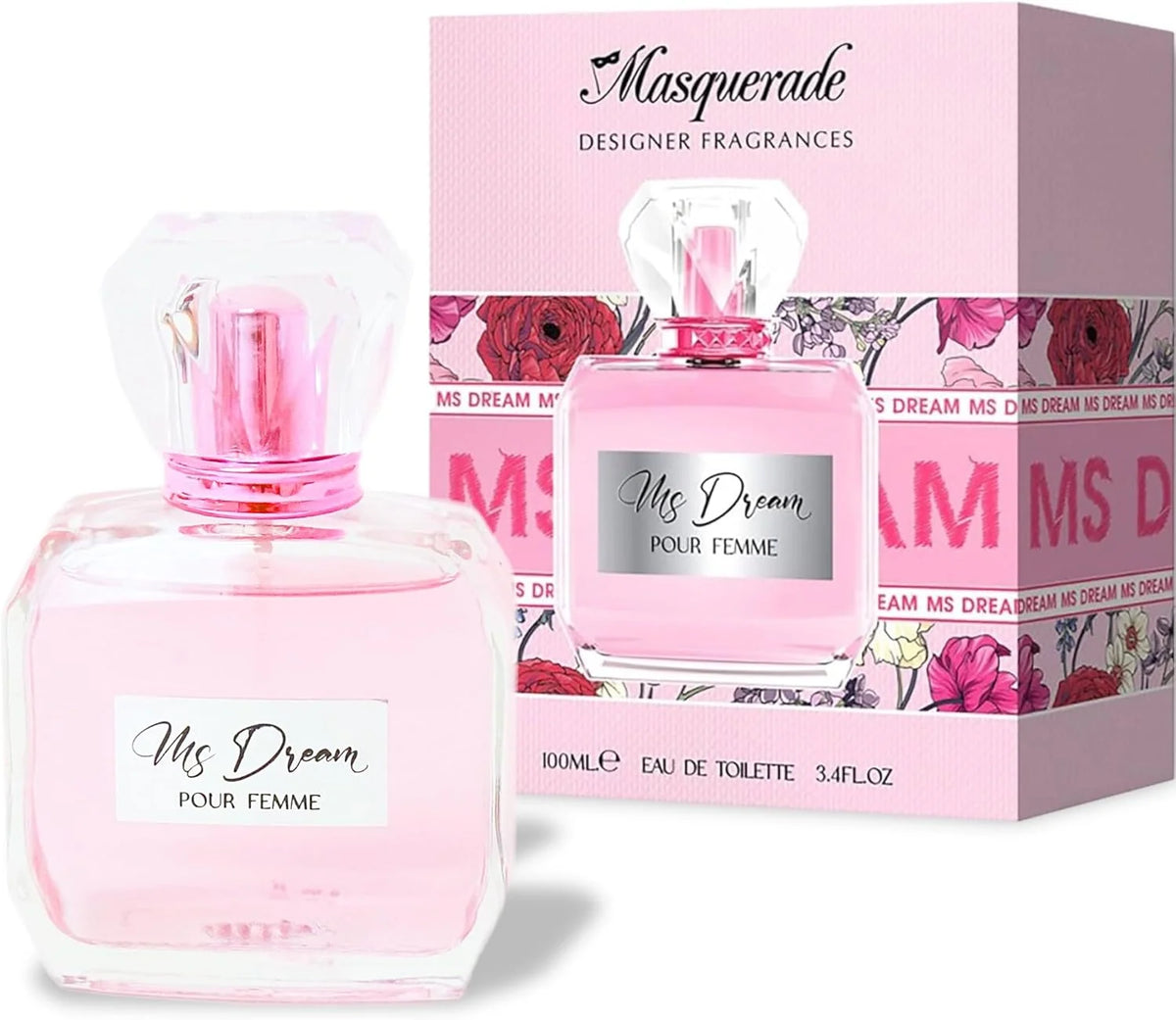 Masquerade Designer Fragrances Ms Dreamer EDT Spray 100ml Masquerade Designer Fragrances