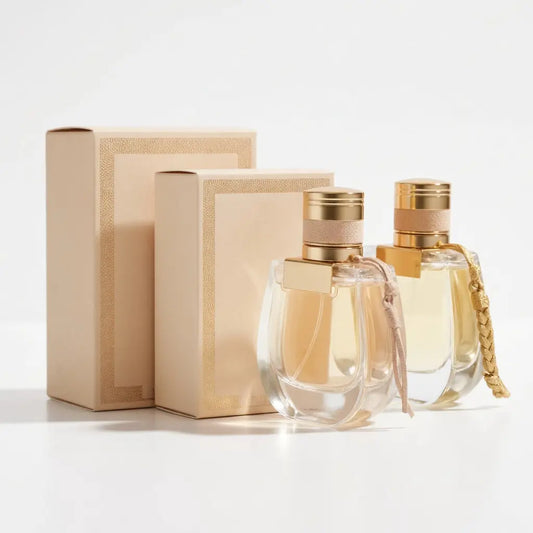 Chloe Perfume Set for Women – Nomade Naturelle Eau de Parfum 30ml & Nomade Eau de Parfum 50ml – Fresh & Luxury Chypre Floral Fragrance Duo – Long Lasting Elegant Designer Perfumes – Gift Set for Women Chloe