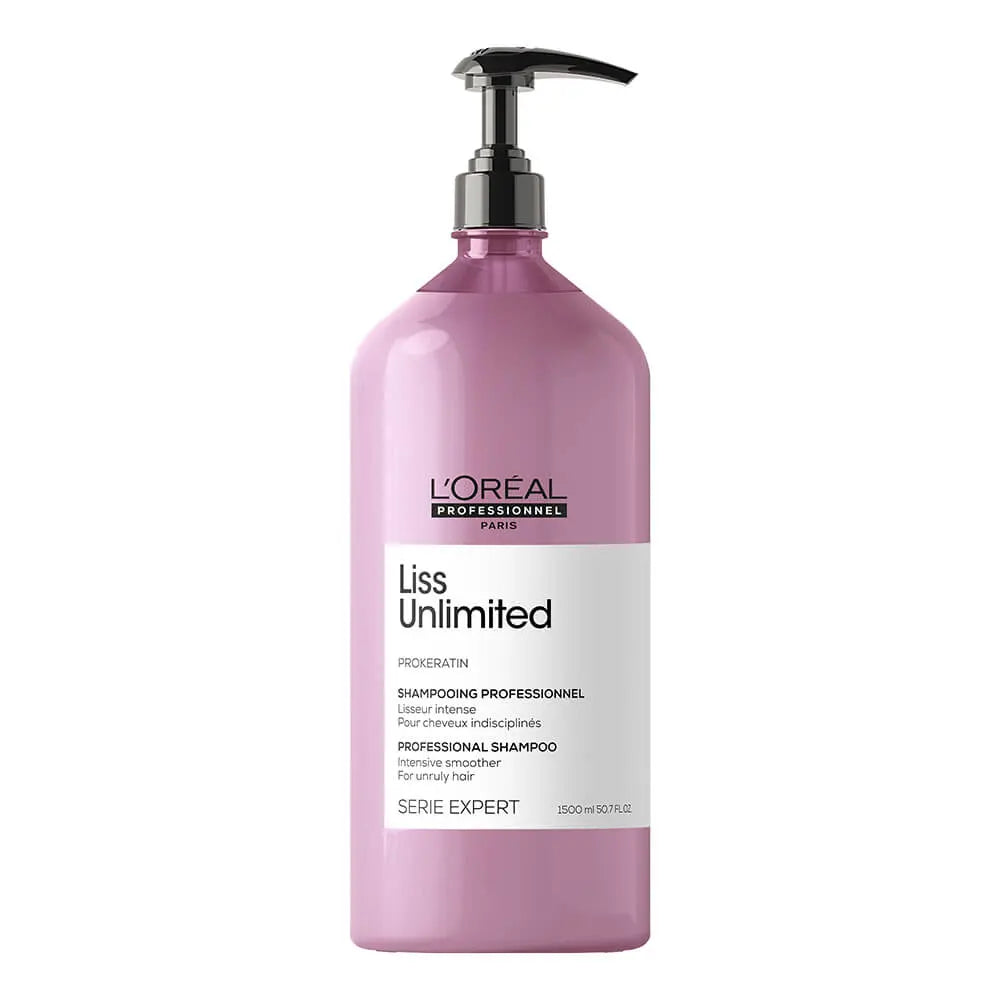L´oréal Professionnel Smoothing Shampoo for Frizzy and Unruly Hair Liss Unlimited -1500ml L'Oreal
