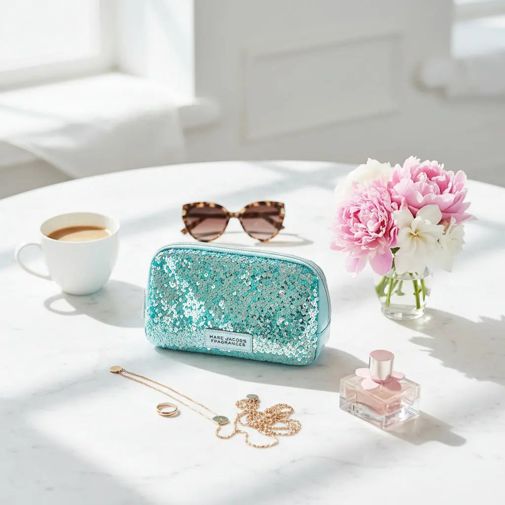 Marc Jacobs Fragrances Women's Sparkling Cosmetics Pouch GWP MIXED COLOURS Marc Jacobs