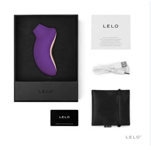 LELO SONA 2 Sonic Clitoral Massager - Purple UNBOXED LELO