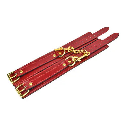 Bound to Please Red Ankle Cuffs Bound to Please