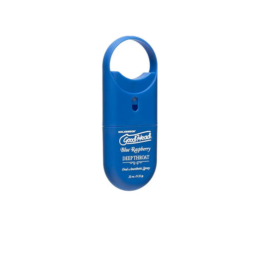 Doc Johnson GoodHead To-Go-Deep Throat Spray - Blue Raspberry Doc Johnson