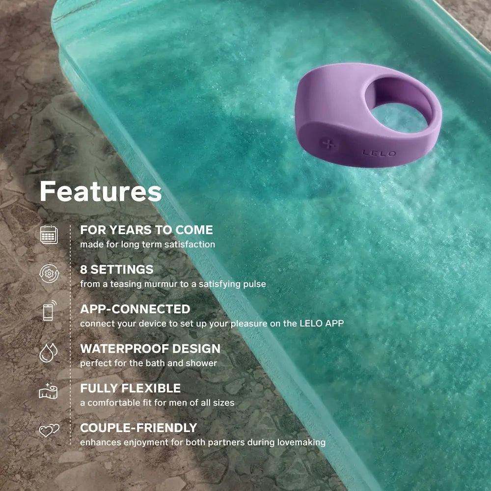 LELO Tor 3 App Controlled Cock Ring Black Lelo