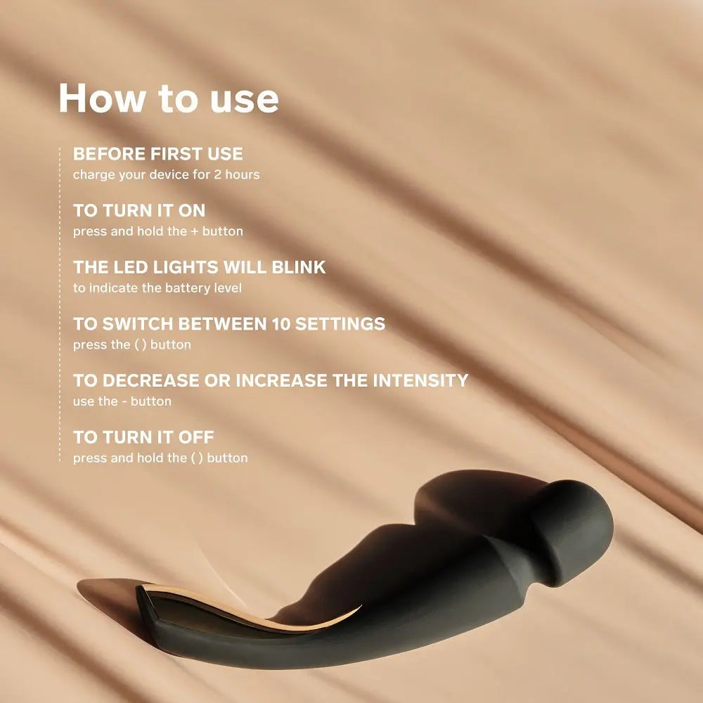 LELO Smart Wand 2 Large Aqua LELO