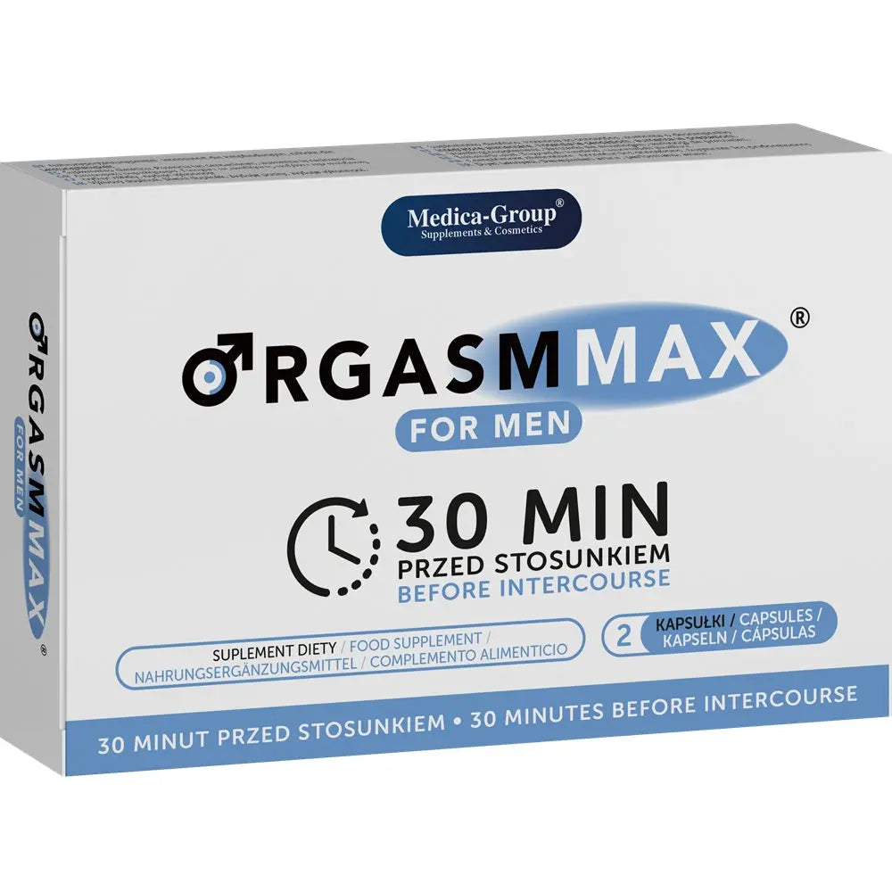 OrgasmMax for Men 2 Capsules Medica Group