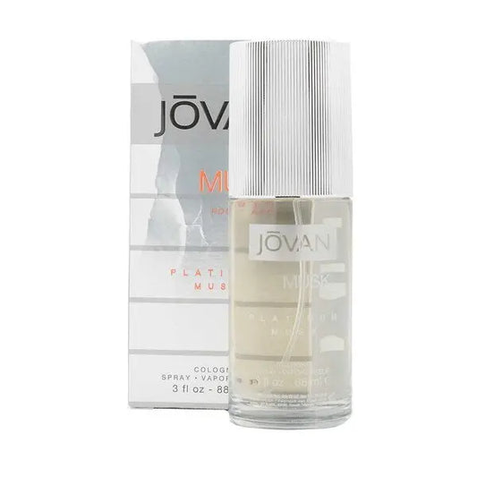 Jovan Platinum Musk for Men Cologne Spray 88ml Jovan