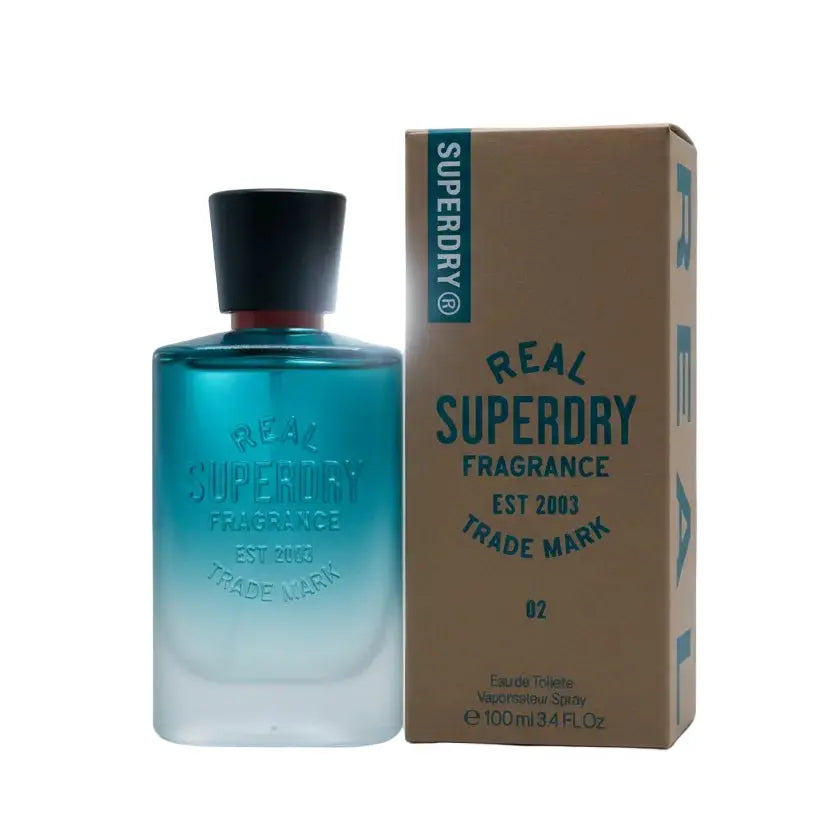Superdry Real 02 Masculine 100ml EDT Spray Superdry