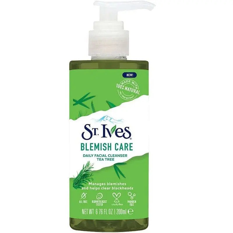 St. Ives Blemish Care Daily Facial Cleanser Tea Tree 200ml St. Ives
