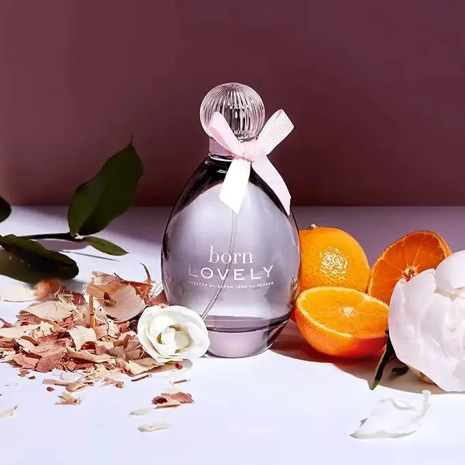 Sarah Jessica Parker Born Lovely Gift Set EDP 100ml + R/Ball 10ml + Clutch Bag Sarah Jessica Parker