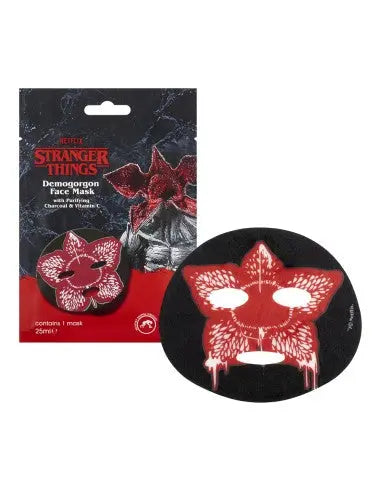 Stranger Things Demogorgon Charcoal & Vitamin C Face Mask Stranger Things