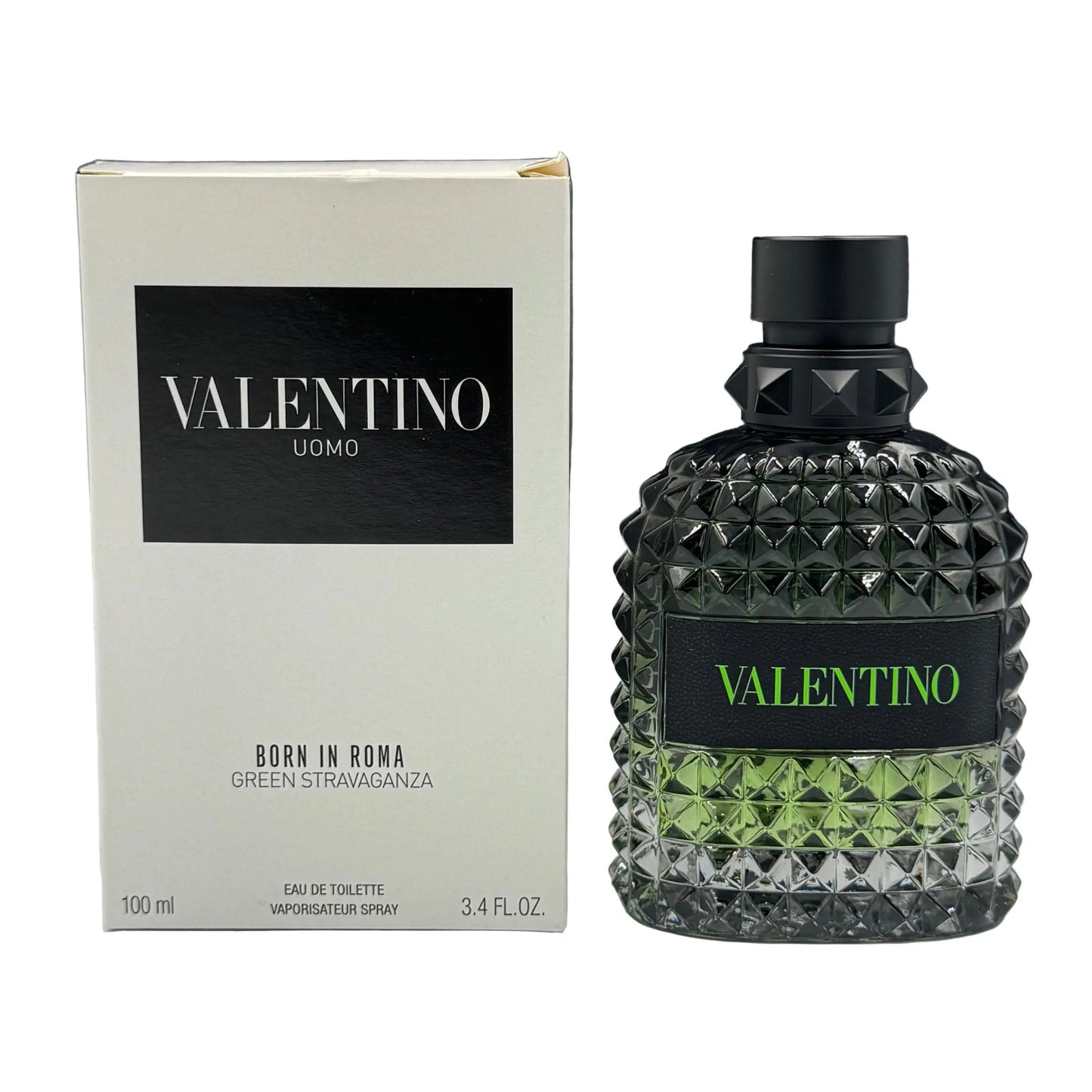 Valentino Born In Roma Uomo Green Stravaganza Eau de Toilette Spray 100ml Tester