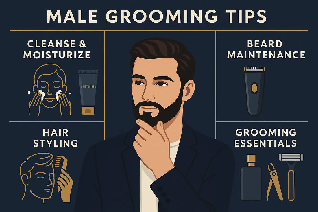 Male-Grooming-Tips-Every-Man-Should-Know The Beauty Store