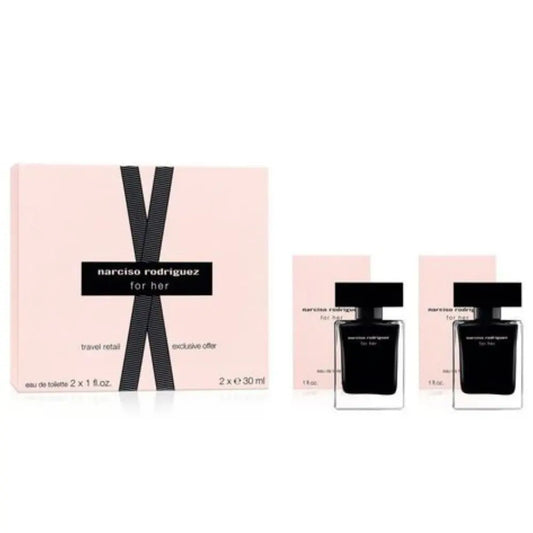 Narciso Rodriguez Exclusive Duo Set for Her Eau de Toilette Spray 30ml x 2 Narciso Rodriguez