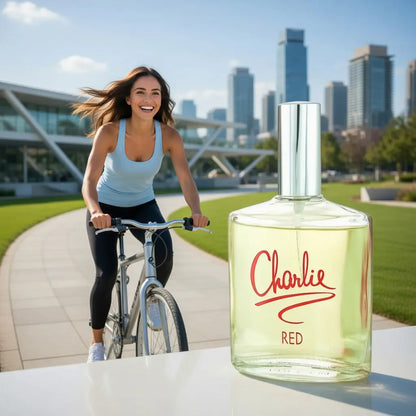 Charlie Red Eau de Toilette Natural Spray 100ml Pack of 3 for Women – Fresh Floral Fruity Fragrance, Long Lasting Everyday Perfume Bundle The Beauty Store